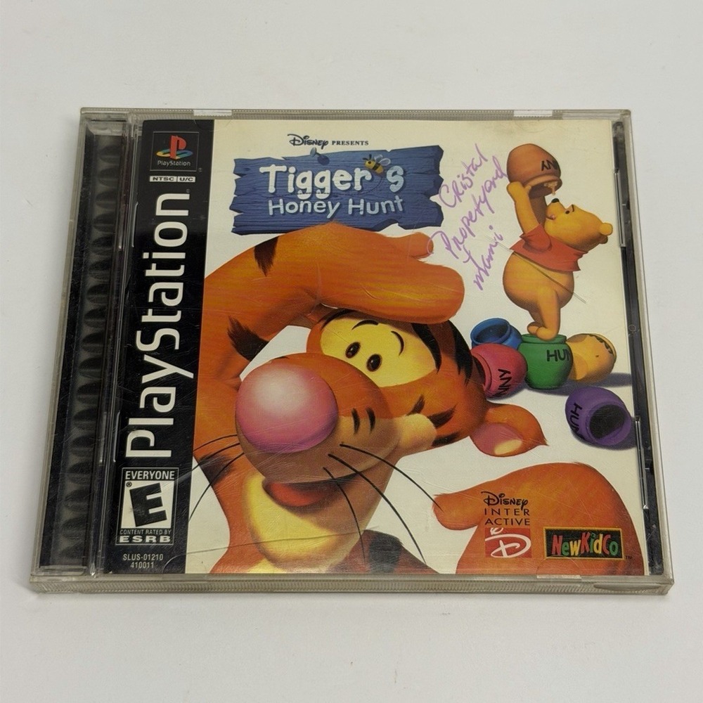 NewKidCo Disney's Tigger's Honey Hunt Sony PlayStation 1 PS1 E NTSC-U/C